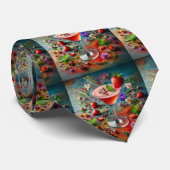 Cravate Cocktail unique Sophisticated Necktie (Roulé)