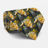 Cravate Cocktail unique Sophisticated Necktie (Roulé)