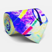 Cravate Code art ADN (Roulé)