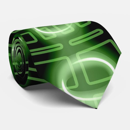 Cravate Code binaire (Roulé)