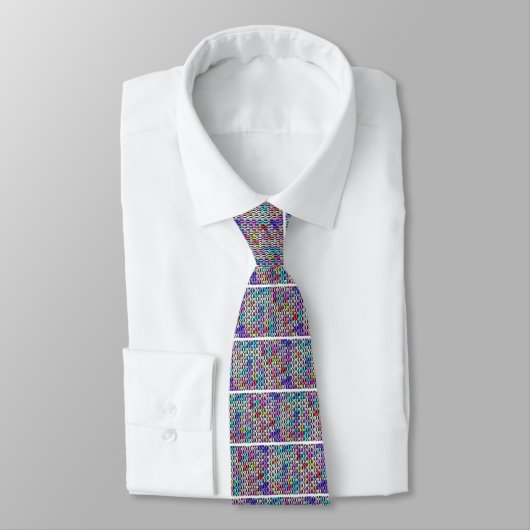 Cravate Code binaire (Attaché)