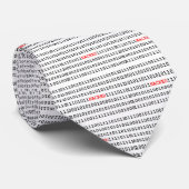 Cravate Code entaillé (Roulé)