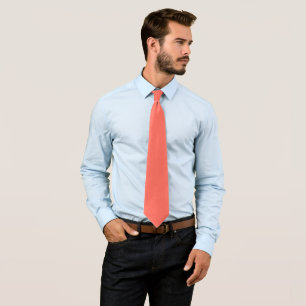 Cravate Code hexadécimal de corail FF6F61