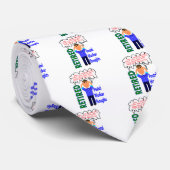 Cravate Codes postaux drôles postaux retirés de "pensées" (Roulé)