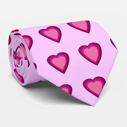 Cravate Coeur 5 (Roulé)