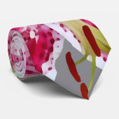 Cravate Coeur Avec Stargazer Lys (Roulé)