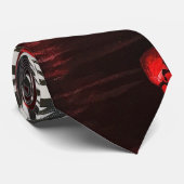 Cravate Coeur brisé (Roulé)