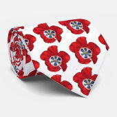 Cravate Coeur de la Tulipe (Roulé)