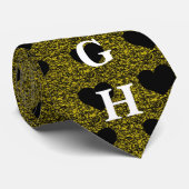 Cravate Coeur de Pittsburgh (Roulé)