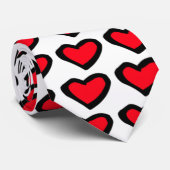Cravate coeur de sweer (Roulé)