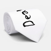 Cravate Coeur de vie de la mort, version 2 (Roulé)