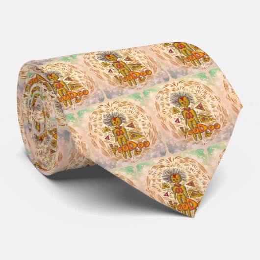 Cravate Cœur de Voodoo (Roulé)