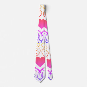Cravate Coeur enchanté : Unique Love Symbole Design