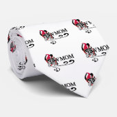 Cravate Coeur gothique Nouveau maman Tshirts et cadeaux (Roulé)