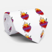 Cravate Coeur impeccable de Mary (Roulé)