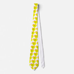 Cravate Coeur jaune rouge C Faire-part de mariage Le MUSÉE