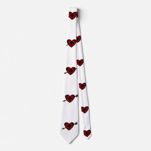 Cravate Coeur mignon Black Spade Thunder_Cove (Devant)