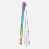 Cravate Coeur nommé fait sur commande de bandage de (Dos)