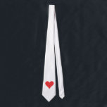Cravate Coeur rouge<br><div class="desc">Coeur rouge</div>