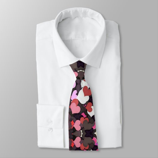 CRAVATE CŒURS (Attaché)