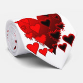 Cravate Coeurs (Roulé)