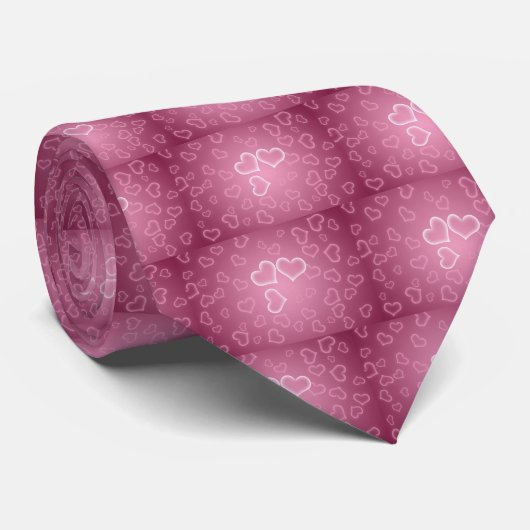 Cravate Coeurs (Roulé)