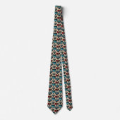 Cravate Coeurs bijoux tondus (Devant)