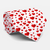 Cravate Cœurs pour la Saint-Valentin (Roulé)