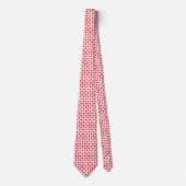 Cravate Coeurs rouge et rose (Devant)