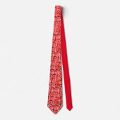 Cravate Coeurs rouges (Devant)