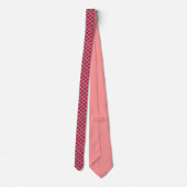 Cravate Coeurs rouges (Dos)