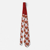 Cravate Cœurs Sophistiqués Se Nouent Pour Une Soirée (Dos)