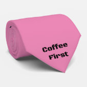 Cravate Coffee First Thunder_Cove (Roulé)