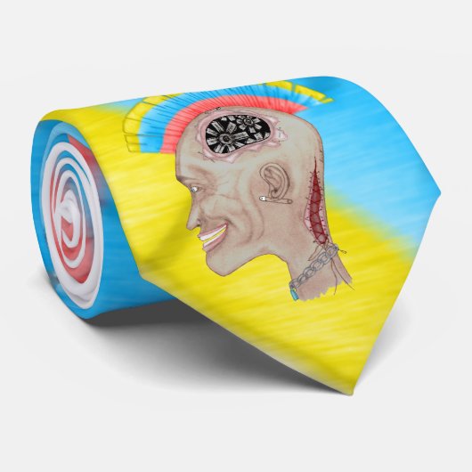 Cravate Cog-Nition (couleur complète) (Roulé)