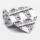 Cravate cogito, donc somme (Roulé)