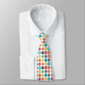 Cravate Cogs - Couleurs 02 sur fond blanc (Attaché)