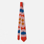 Cravate Col cravate, un motif d'impression de tissu multic (Dos)