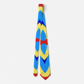 Cravate Col cravate, un motif d'impression de tissu multic (Dos)