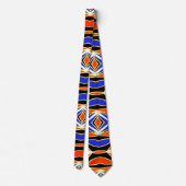 Cravate Col cravate, un motif d'impression de tissu multic (Dos)