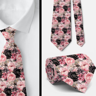 Cravate Col de Gentleman Nœud Papillon Floral pour Maria