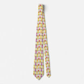 Cravate Col de style scandinave sur Crm Flower Rpt Motif (Devant)