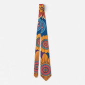 Cravate Col de tie hippie (Dos)