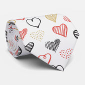 Cravate Col Doddle coeurs (Roulé)