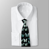 Cravate Col élégant papillon sarcelle (Attaché)