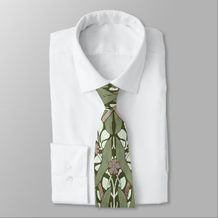Cravate Col Foulard Motif Vintage Pimpernel William Morris