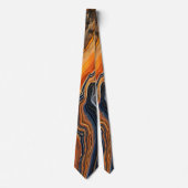 Cravate Col Onyx Marbre Art Tie (Devant)