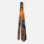 Cravate Col Onyx Marbre Art Tie (Dos)