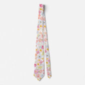 Cravate Col vif de fleurs pastel pour le cou (Devant)