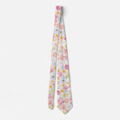 Cravate Col vif de fleurs pastel pour le cou (Dos)