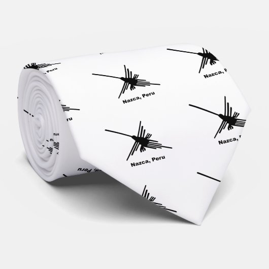 Cravate Colibri Nazca, Pérou (Roulé)